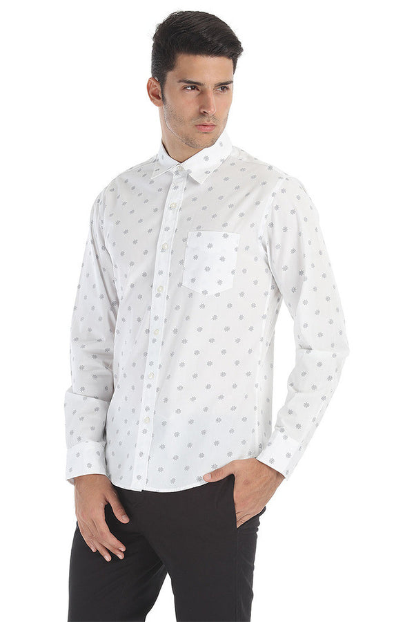 Printed Poplin Full Sleeve Shirts