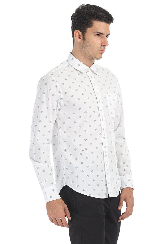Printed Poplin Full Sleeve Shirts
