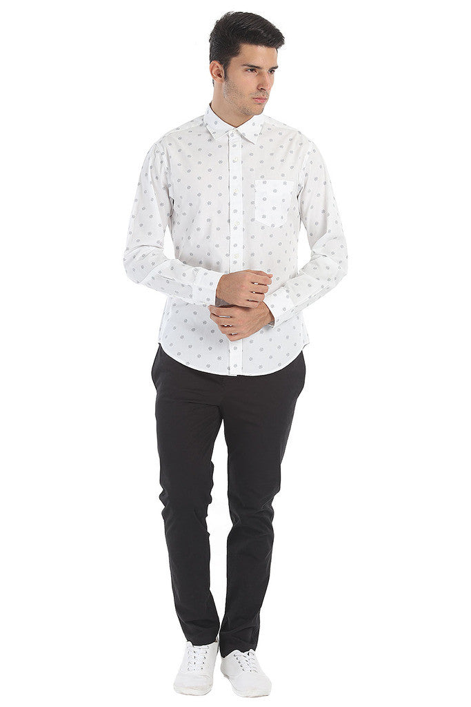 Printed Poplin Full Sleeve Shirts