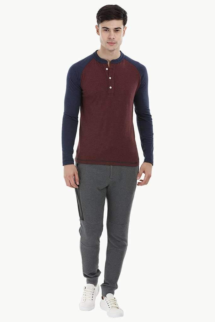 Raglan Contrast Baseball T-Shirt