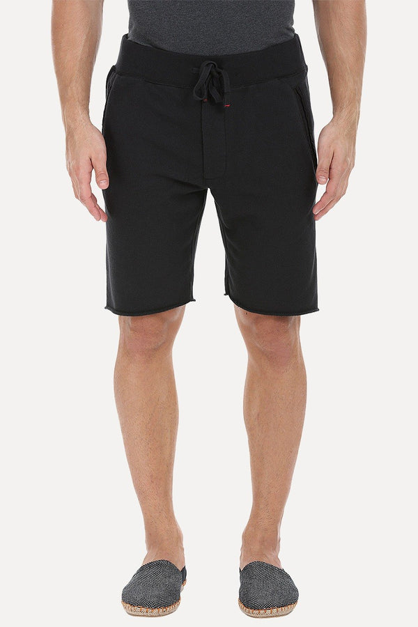 Raw Edges Knit Shorts