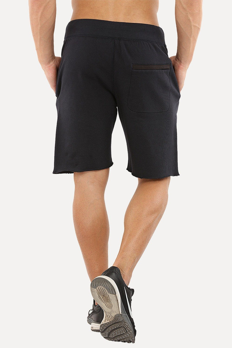 Raw Edges Knit Shorts