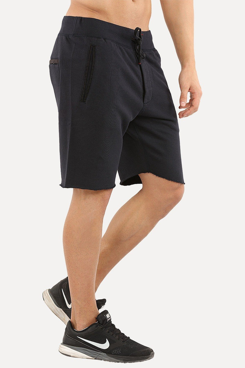 Raw Edges Knit Shorts