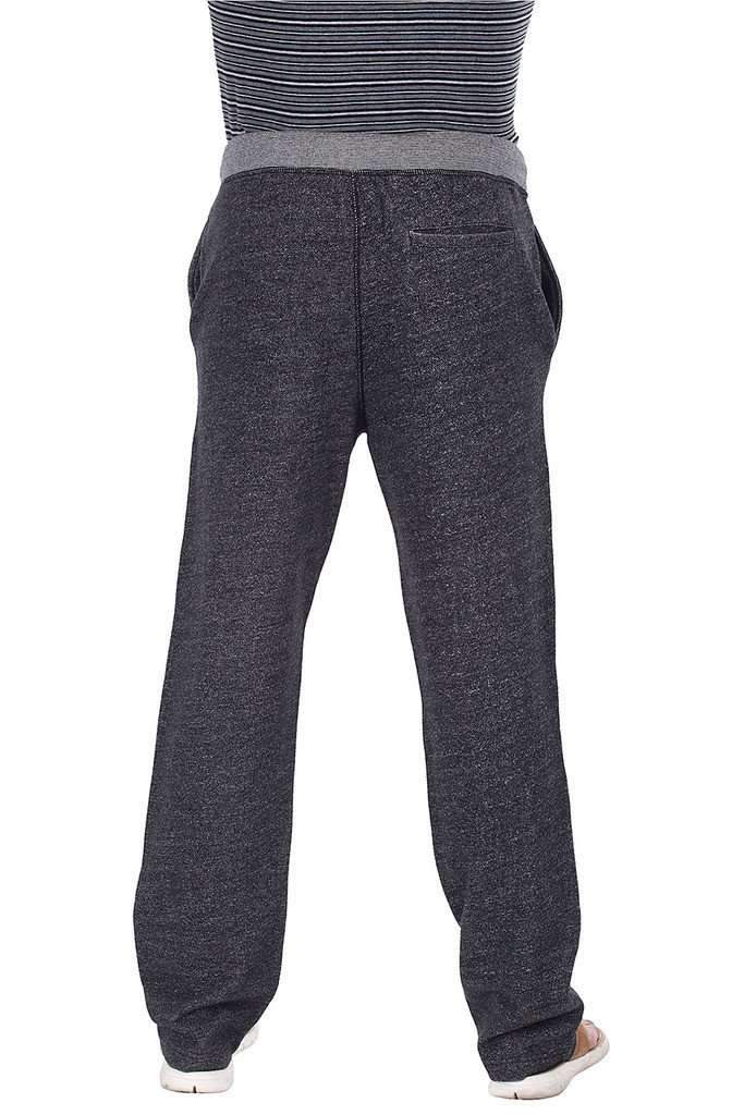 Relaxed Fit Heather Fleece Knit Pants