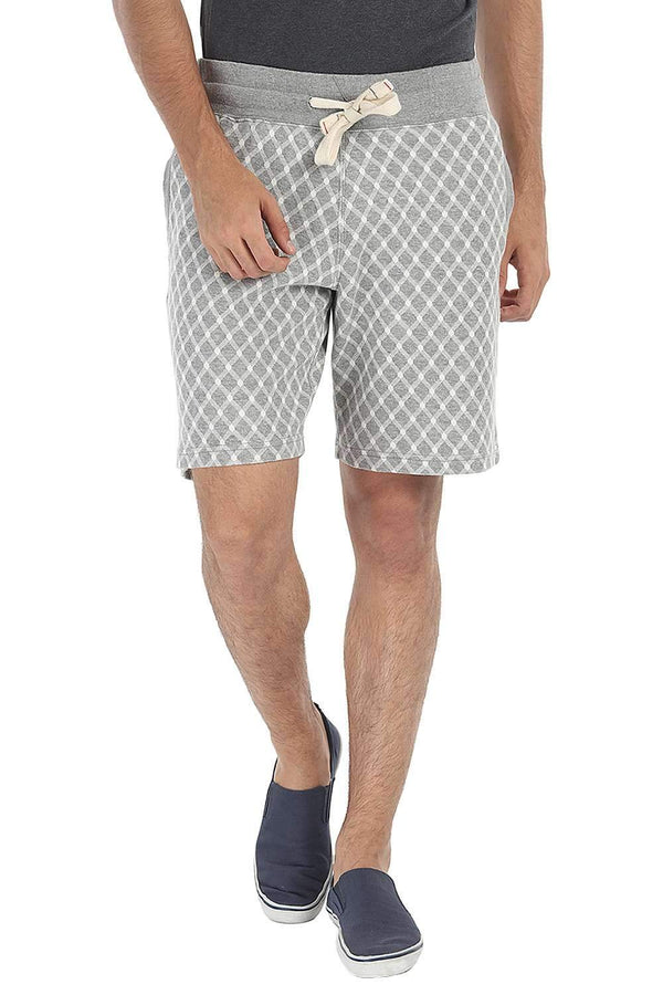 Jacquard Knit Relaxed Fit Shorts