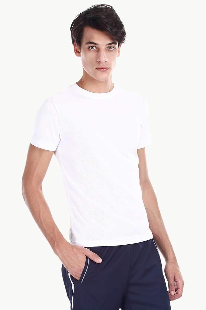 Short Sleeve Crew Neck Performance Wear Tee