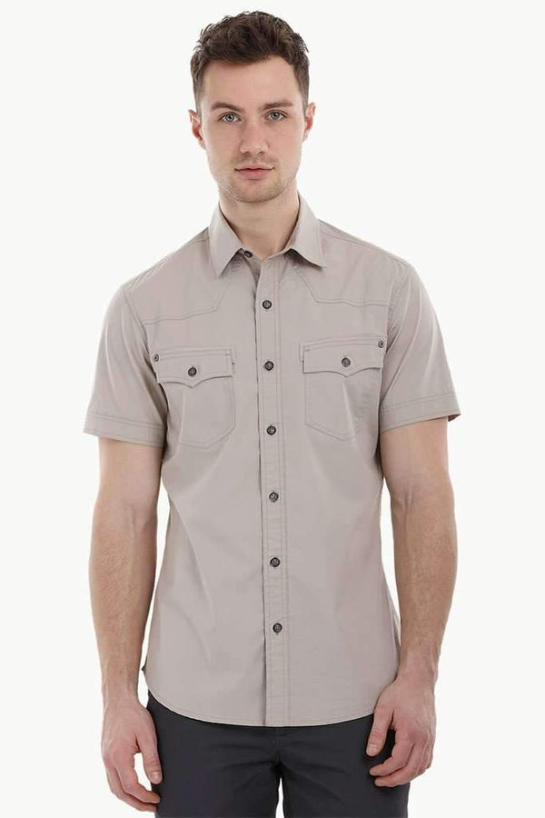 Short Sleeve Shirt with Twill Tape Pockets