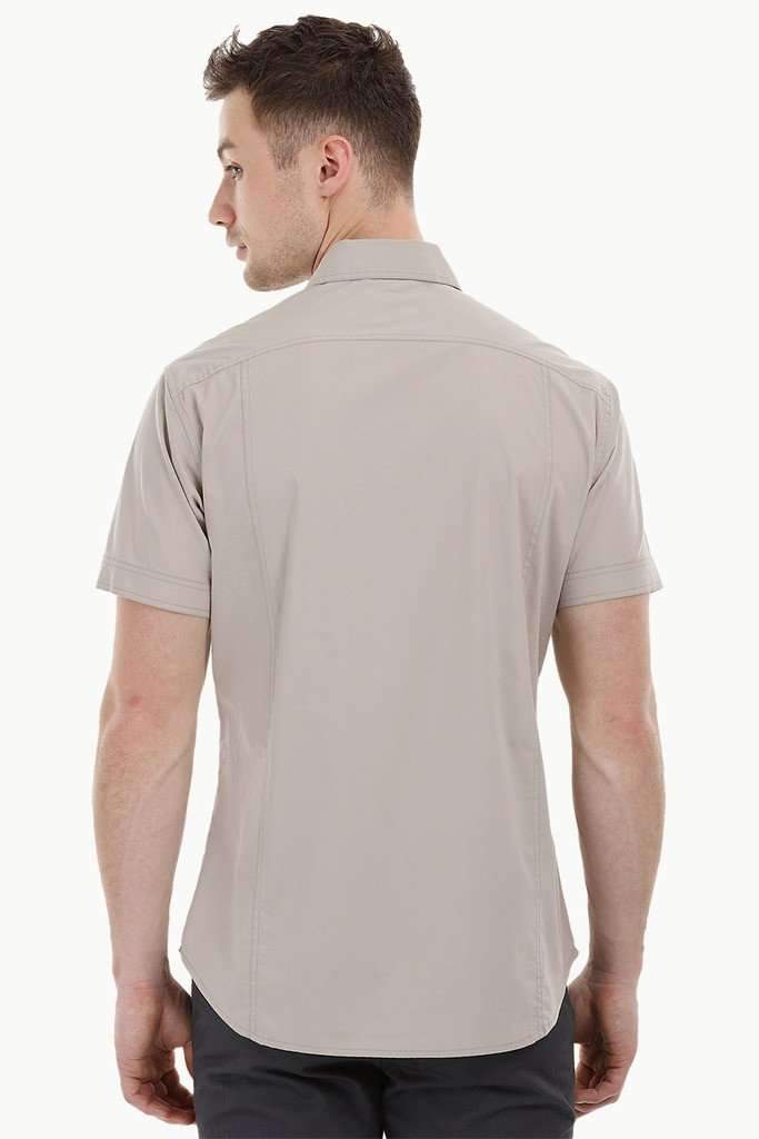 Short Sleeve Shirt with Twill Tape Pockets