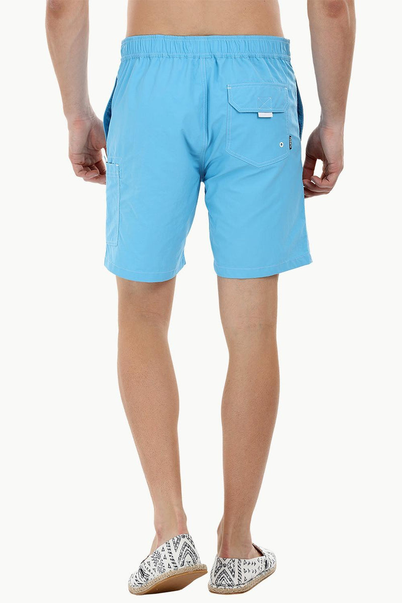 Side Stripe Nylon Swim Shorts