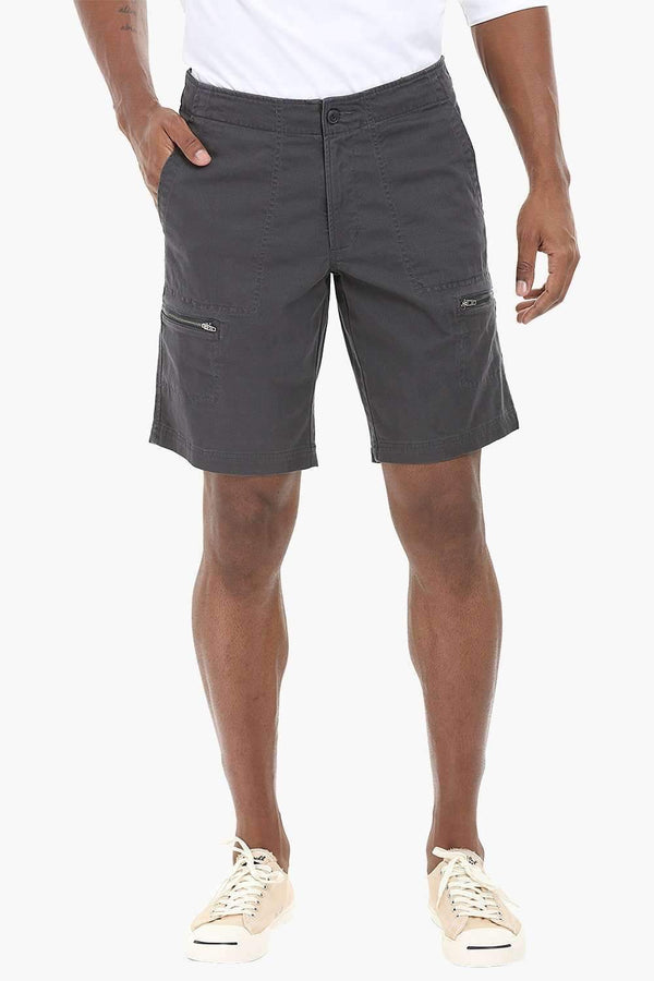 Side Zipper Shorts