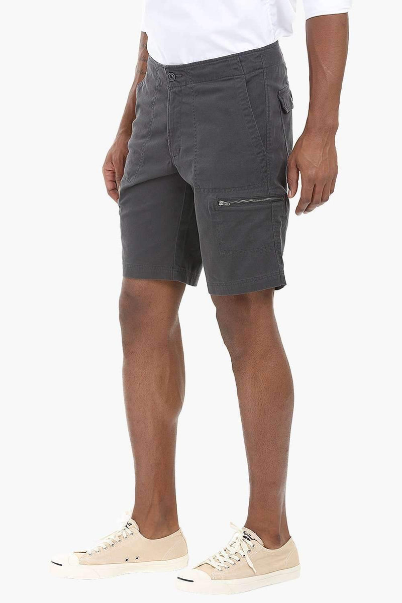 Side Zipper Shorts