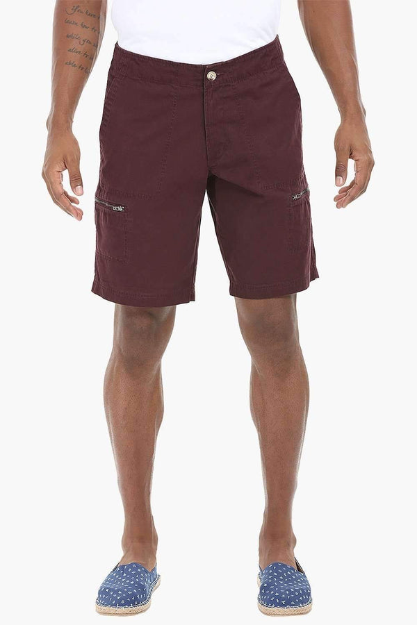 Side Zipper Shorts