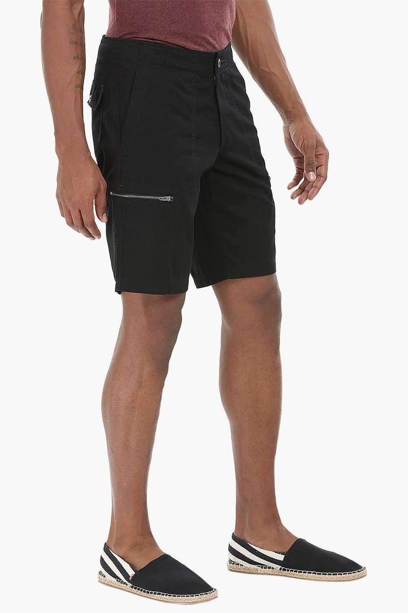 Side Zipper Shorts
