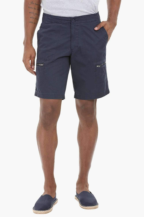 Side Zipper Shorts