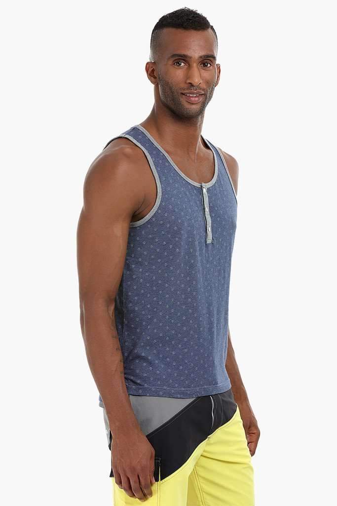 Skull Printed Cotton Tank