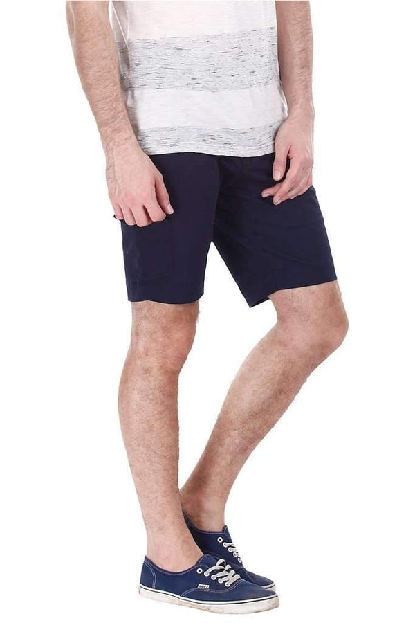 Slight Stretch Chino Shorts With Side Pockets