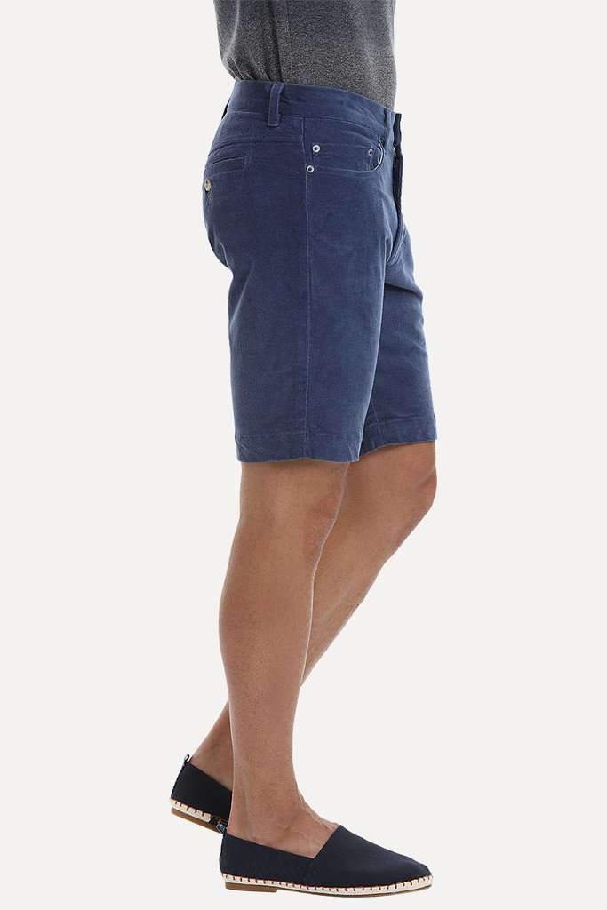 Slight Stretch Cord Slim Fit Shorts