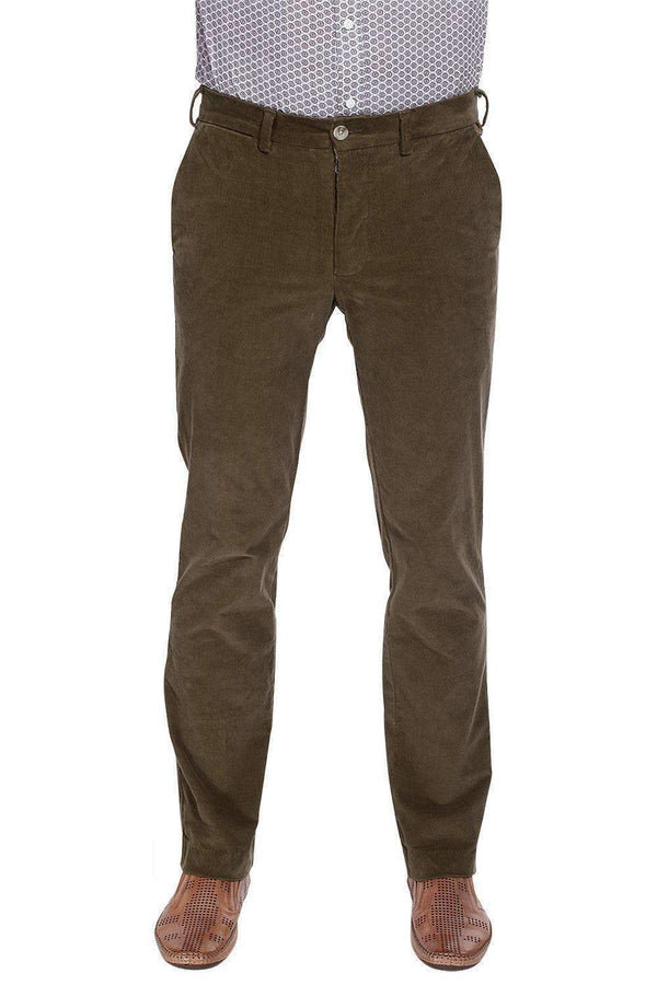 Slim Fit Stretchable Corduroy Pants