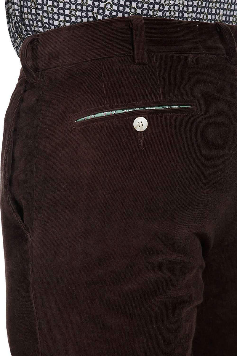 Slim Fit Stretchable Corduroy Pants