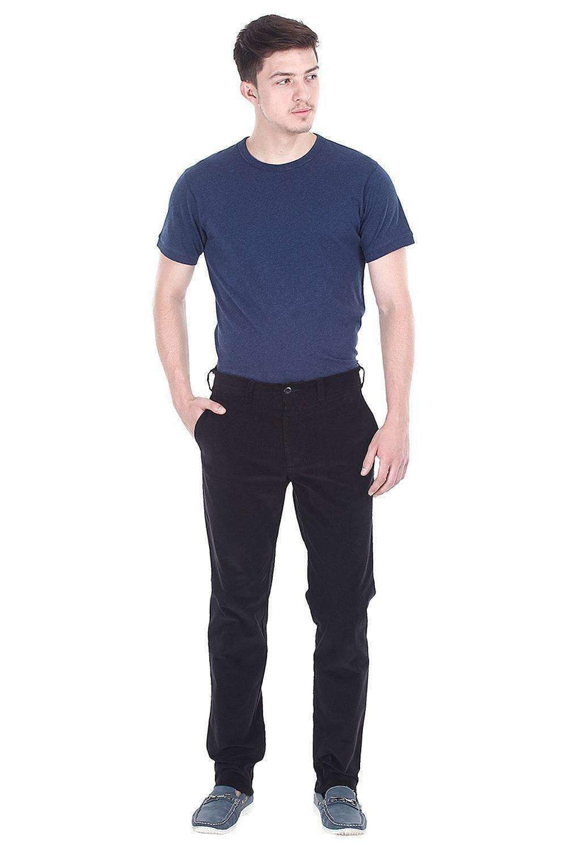 Slim Fit Stretchable Corduroy Pants