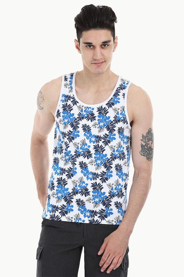 Soft Cotton Printed Tank