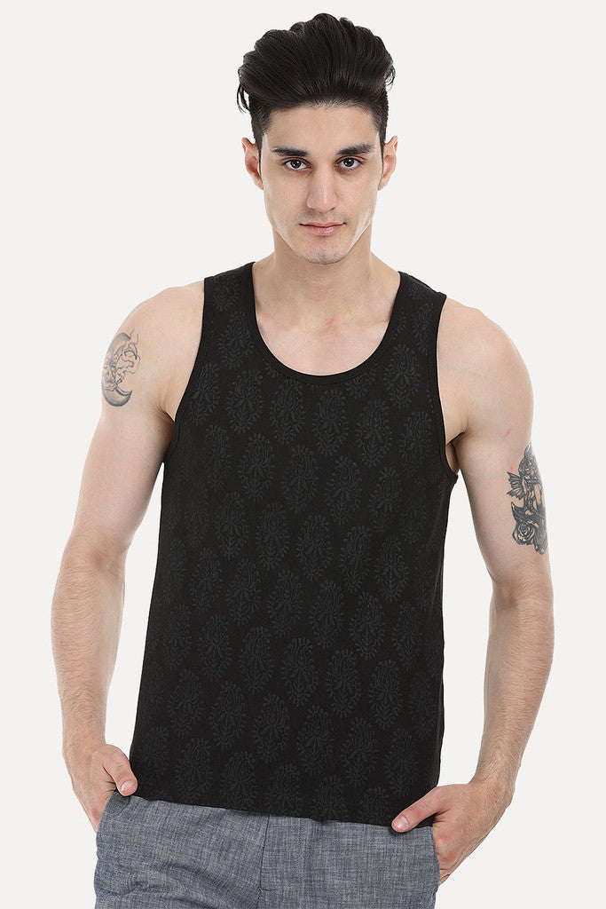 Soft Cotton Printed Tank