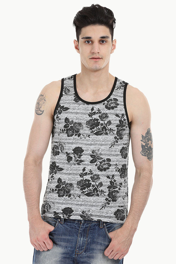 Soft Cotton Printed Tank