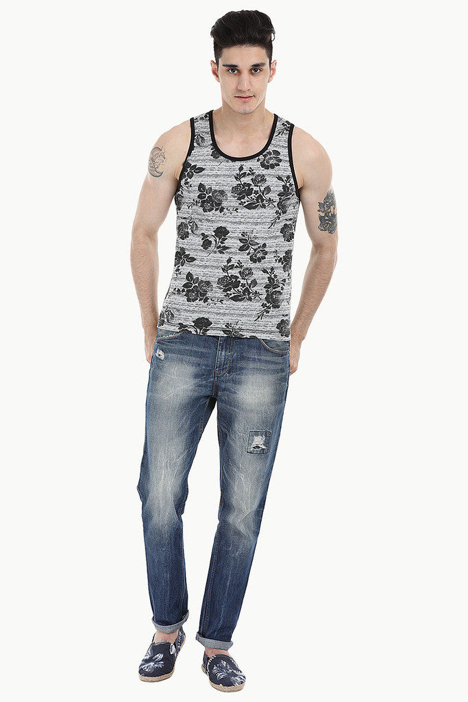Soft Cotton Printed Tank