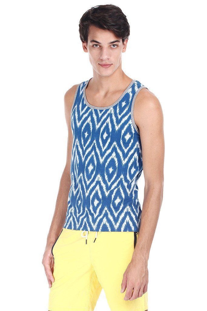 Soft Heather Holiday Printed Tank