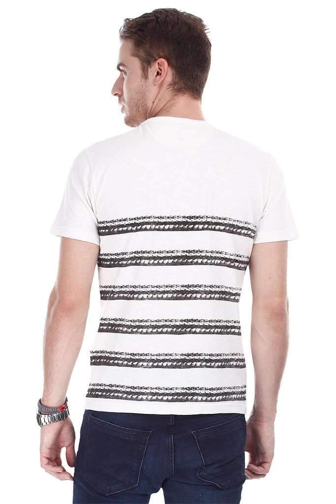 Soft Heather Python Print Tee