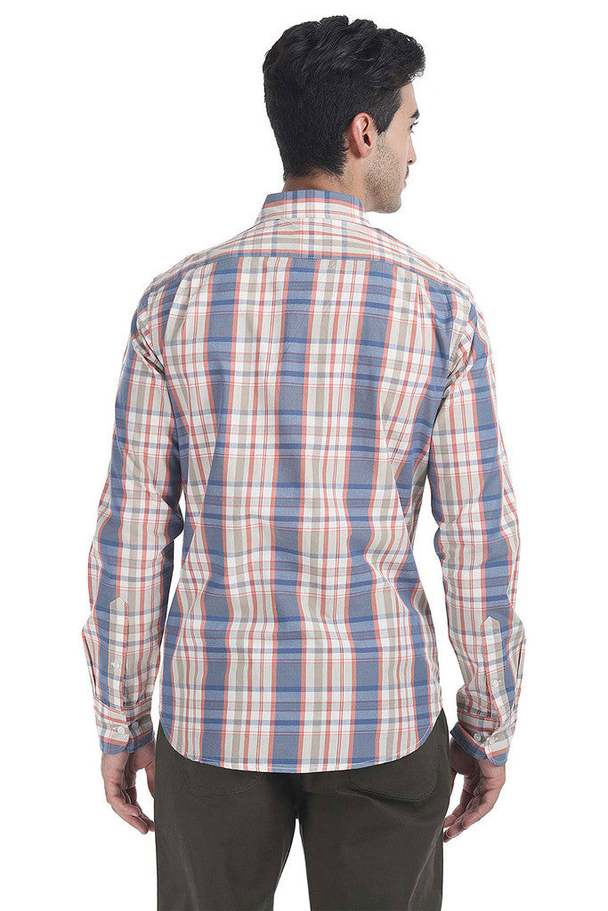 Soft Lighweight Cotton Slub Check Shirt