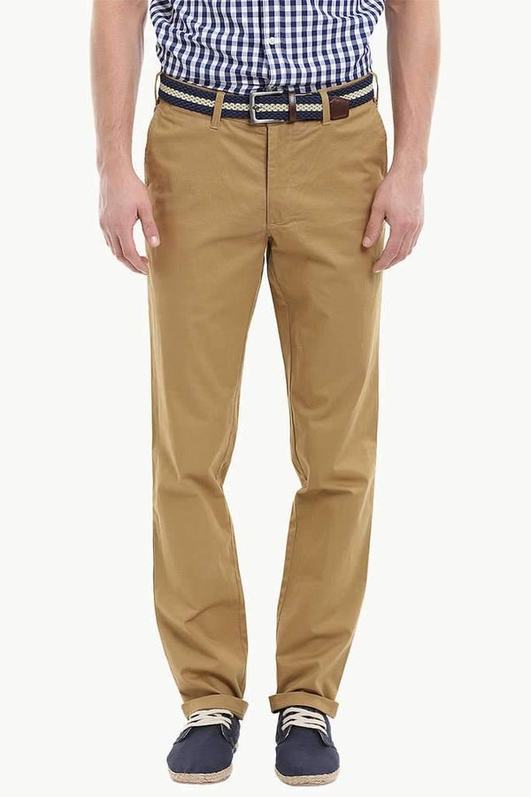 Soft Slight Stretch Cotton Twill Chino Pant