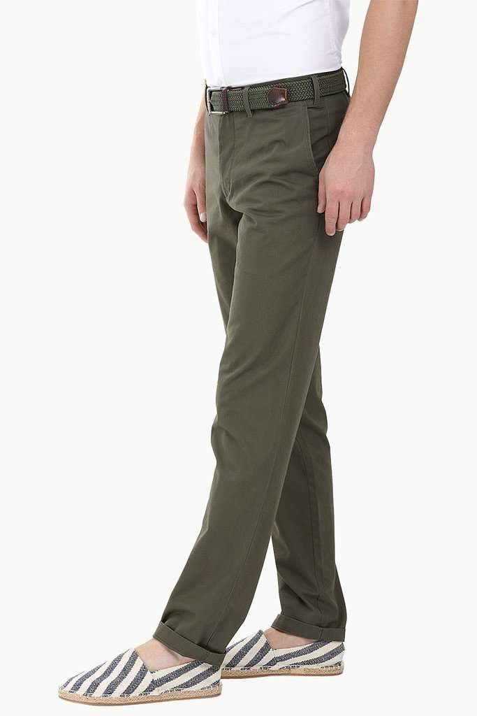 Soft Slight Stretch Cotton Twill Chino Pant