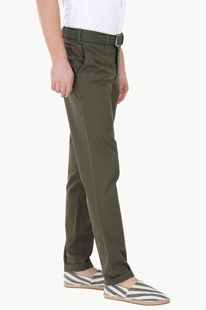 Soft Slight Stretch Cotton Twill Chino Pant