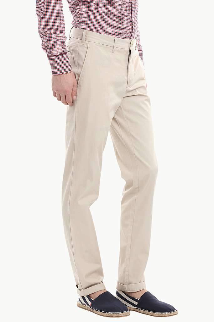 Soft Slight Stretch Cotton Twill Chino Pant