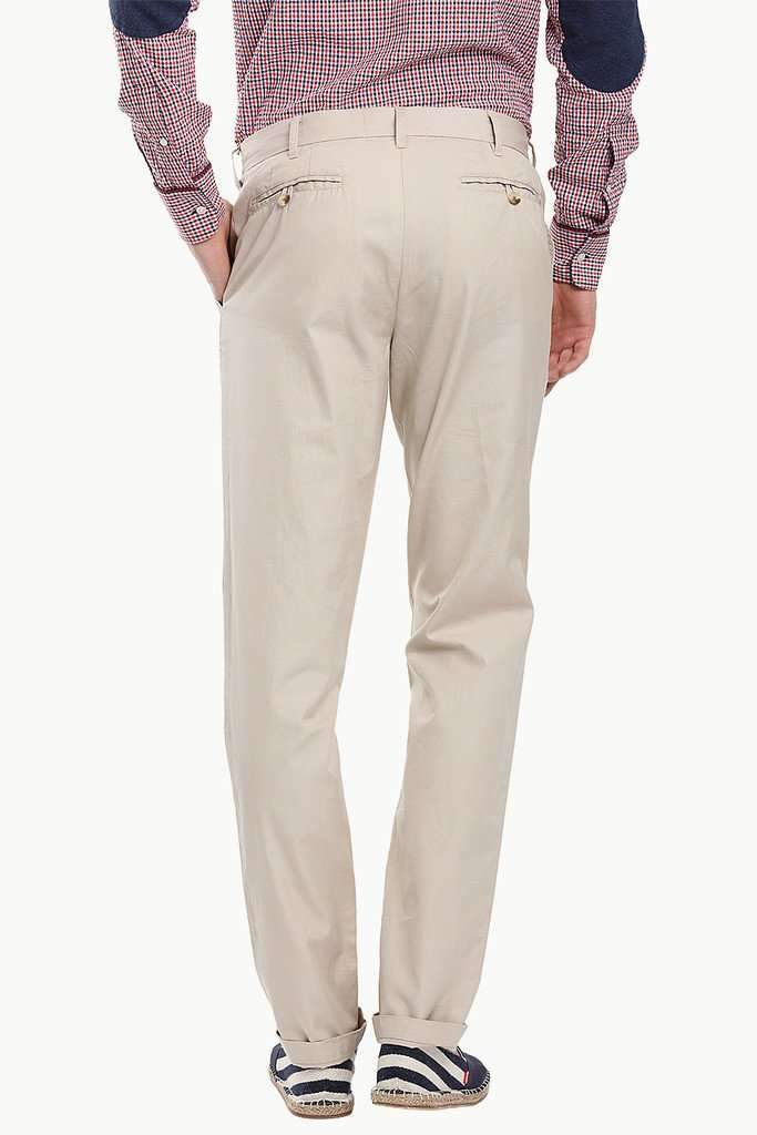 Soft Slight Stretch Cotton Twill Chino Pant