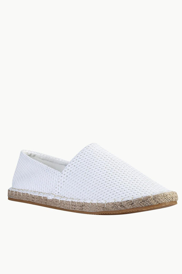 Solid Beach Mesh Espadrilles