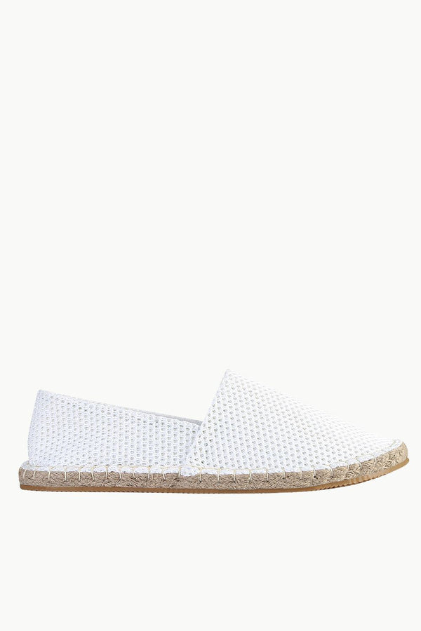 Solid Beach Mesh Espadrilles