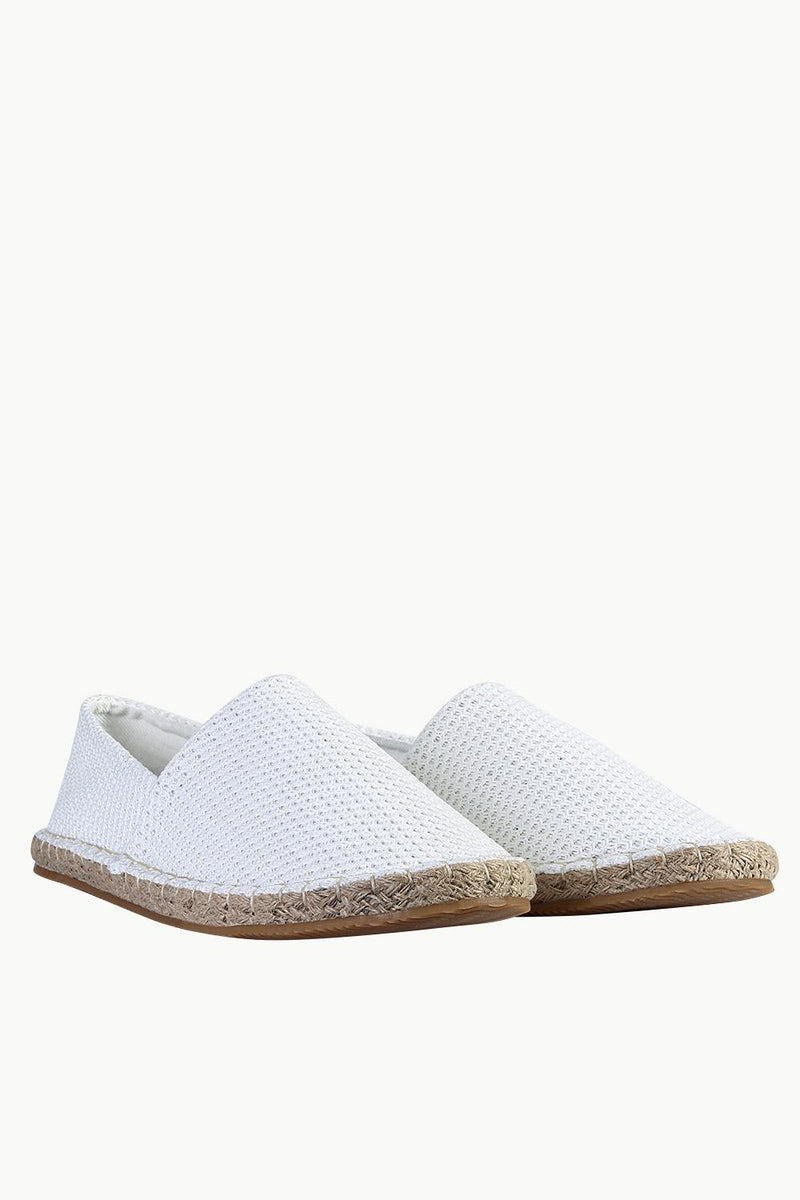 Solid Beach Mesh Espadrilles