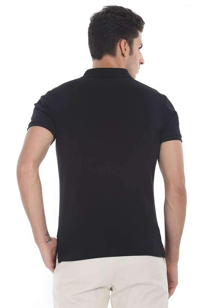 Solid Egyptian Cotton Soft Wash Polo