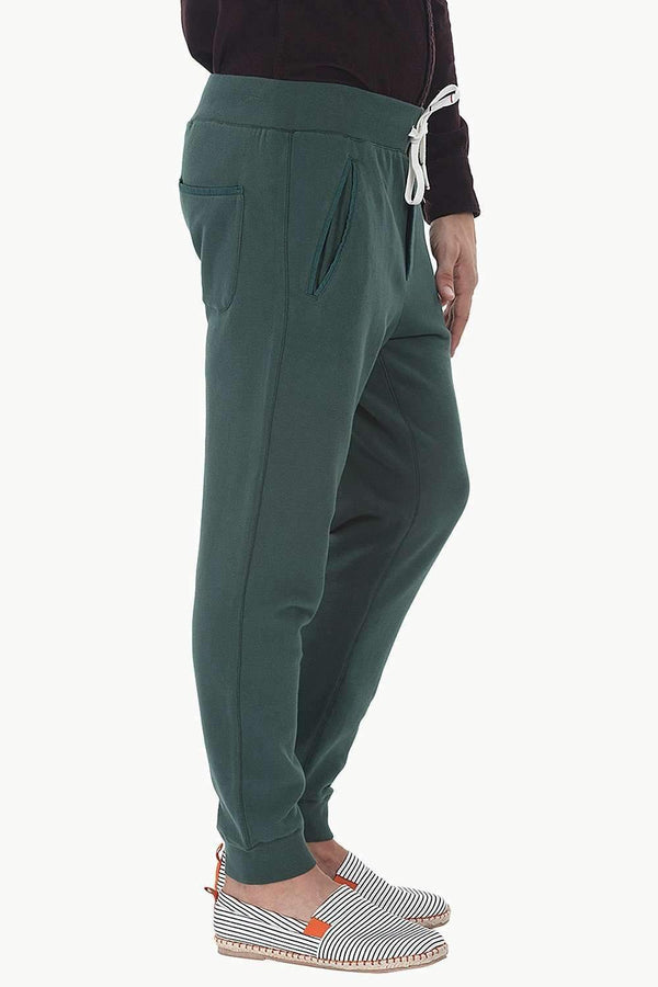 Solid Fleece Standard Fit Cuff Jogger Sweatpants