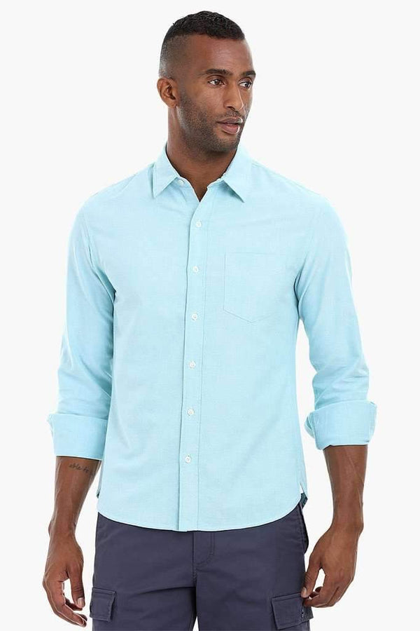 Solid Oxford Cotton Shirt