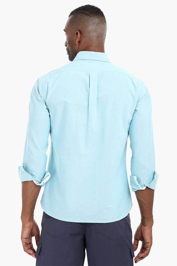 Solid Oxford Cotton Shirt