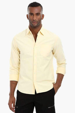 Solid Oxford Cotton Shirt