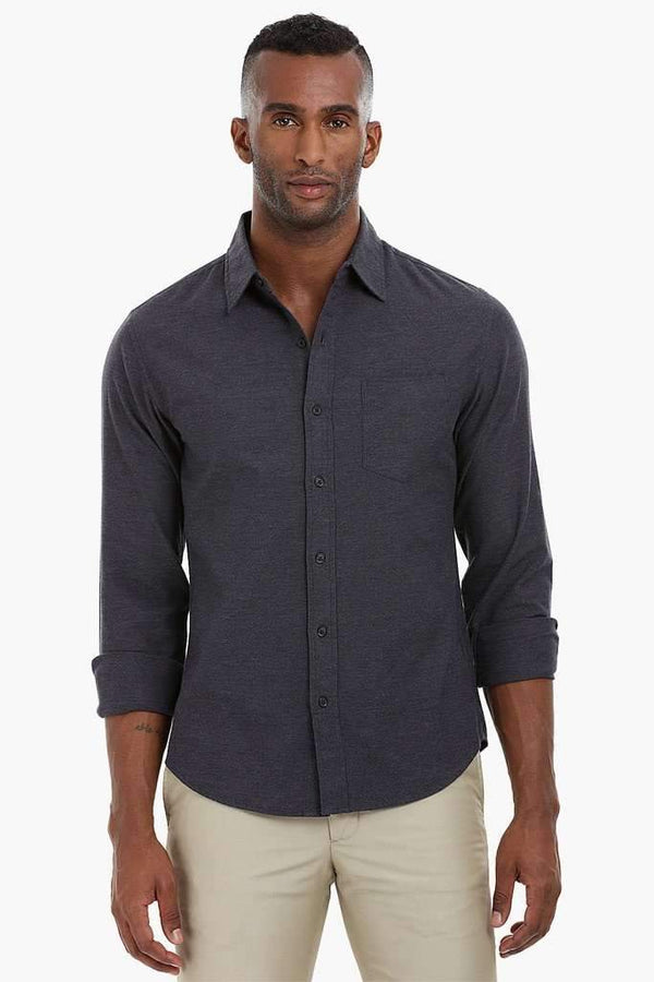 Solid Oxford Cotton Shirt