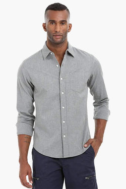 Solid Oxford Cotton Shirt