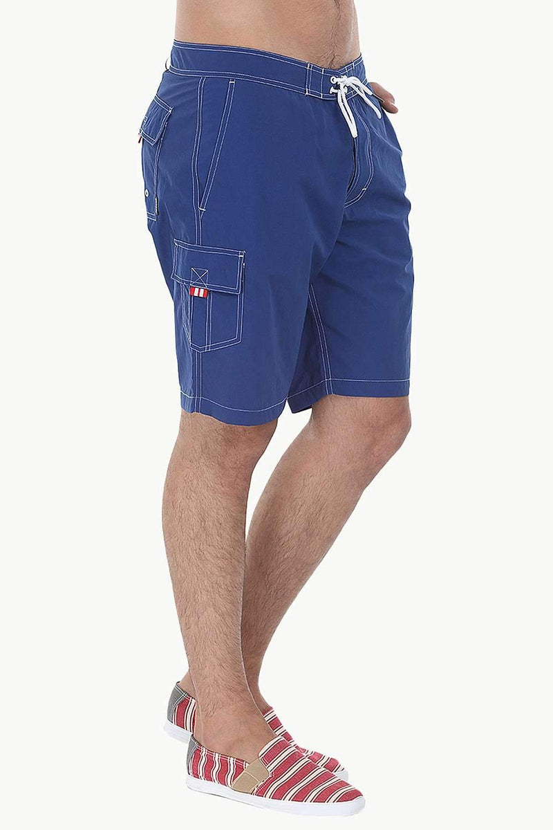 Nylon Solid 9'' Swim Shorts