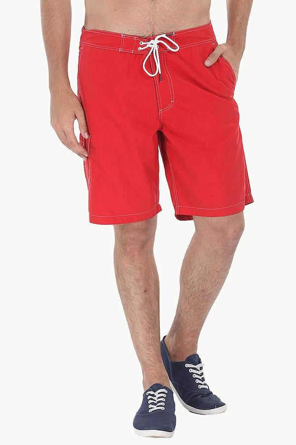 Nylon Solid 9'' Swim Shorts