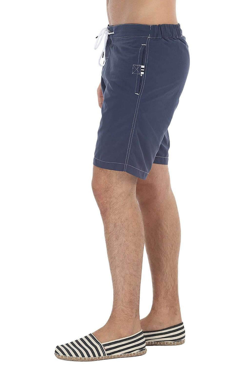 Solid Board Shorts With 9 '' Inseam