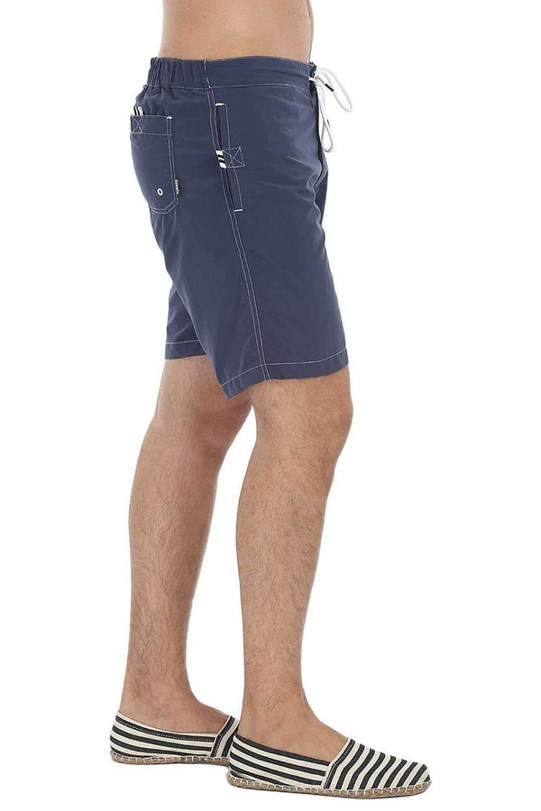 Solid Board Shorts With 9 '' Inseam